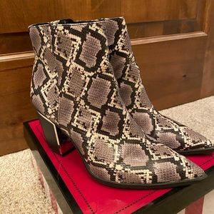 Circus by Sam Edelman Snake Print Boots